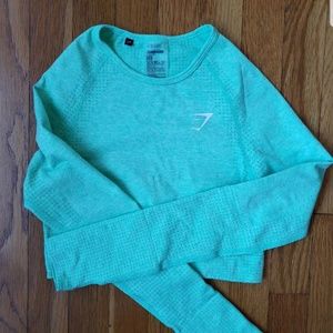 Gymshark long sleeve crop top
